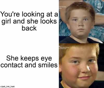 Like that's ever gonna happen (hope this hasn't been done before but yeah)