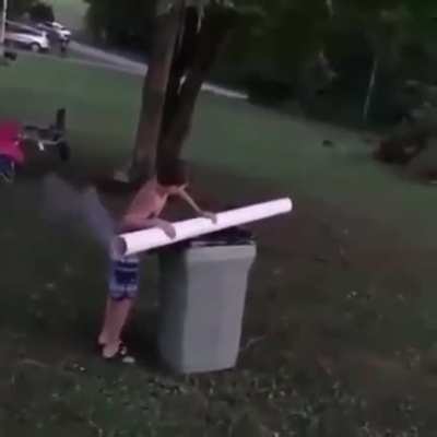 Quick way to start a campfire