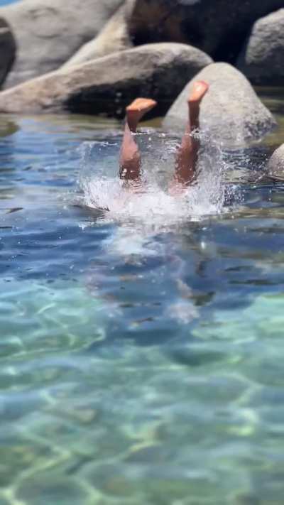 Watch me swim