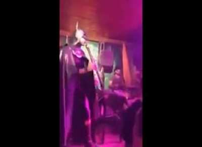 Batman on the flute