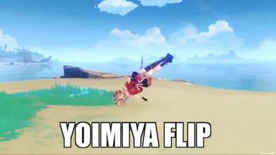 Yoimiya spin