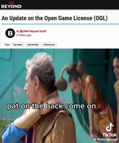 shamelessly stolen but a perfect summary of their reaction