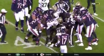 Bears Receiver goes bat shit crazy
