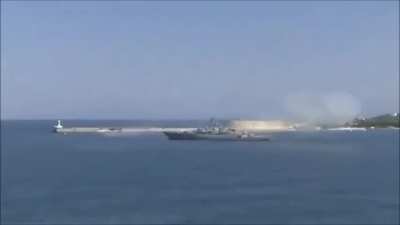 The pride of the Russian navy everyone.