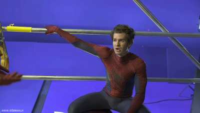 King is Back! #AndrewGarfield #SpiderManNoWayHome #OnSet #BehindTheScenes