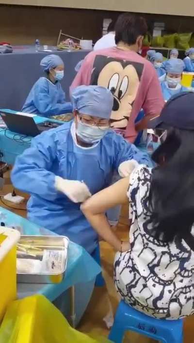 Getting vaccinated