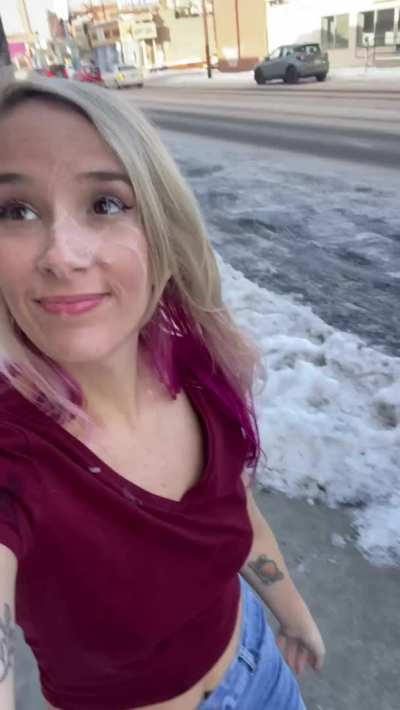 My first CumWalk… I was so nervous