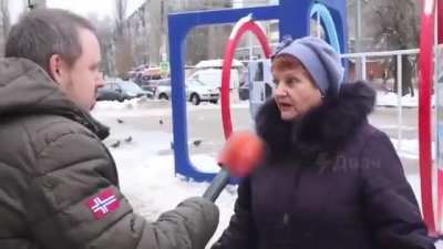 Добрый русские желают добра украинцам!