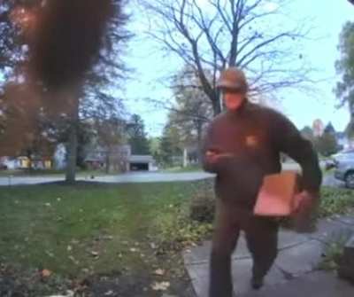 Risks of a delivery man.