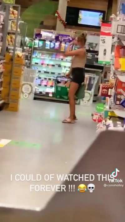 Cooked shopping in Melbourne, Australia.
