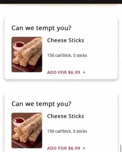 Cheese sticks 🥵