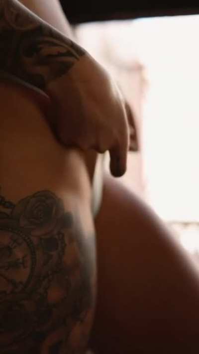 adjusting panties