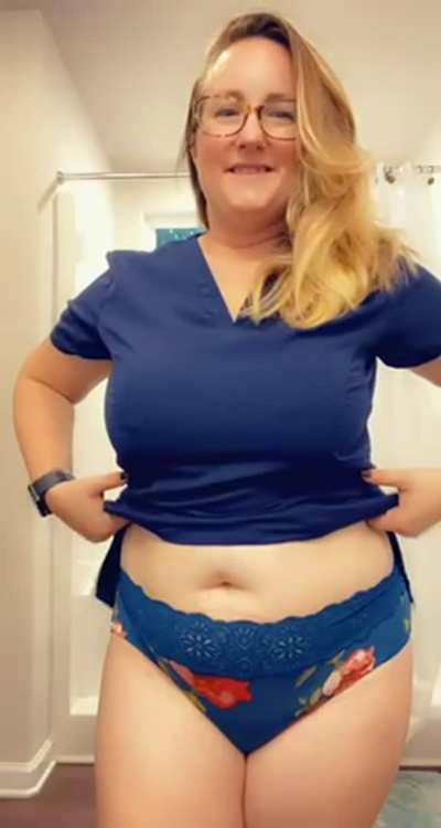 What’s better, scrubs on or off? [33F]