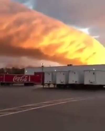This is a very rare natural phenomenon. It is called 