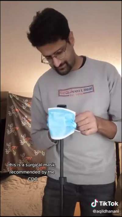 Human Sneeze vs Mask
