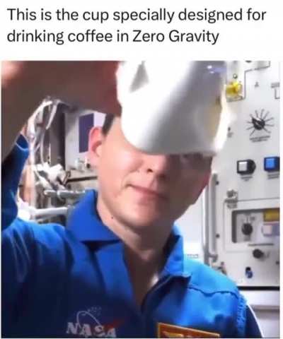 Space coffee cup