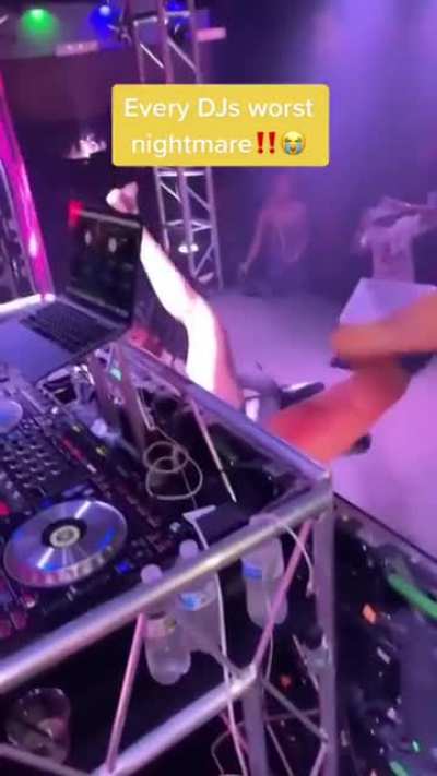 What could go wrong dancing in stage