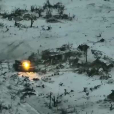 New higher-quality footage of the M2A2 UA Bradley clapping the orc T-90
