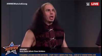Adam Cole doesn’t know how to react to Broken Matt Hardy