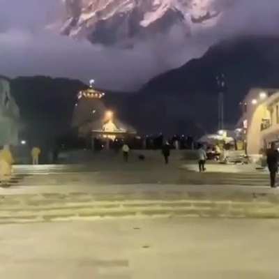 It is as if the mountains are in The Devaloka. Om Namah Shivaya ||
