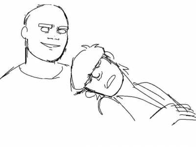 Murdoc's face (animation)