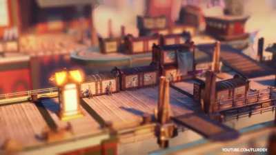 Turning Columbia into a miniature city using Tilt Shift