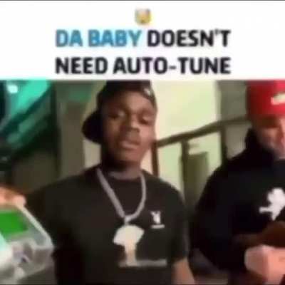 DaBaby doesn't need auto-tune