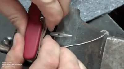 How to sew with a Swiss Army knife awl