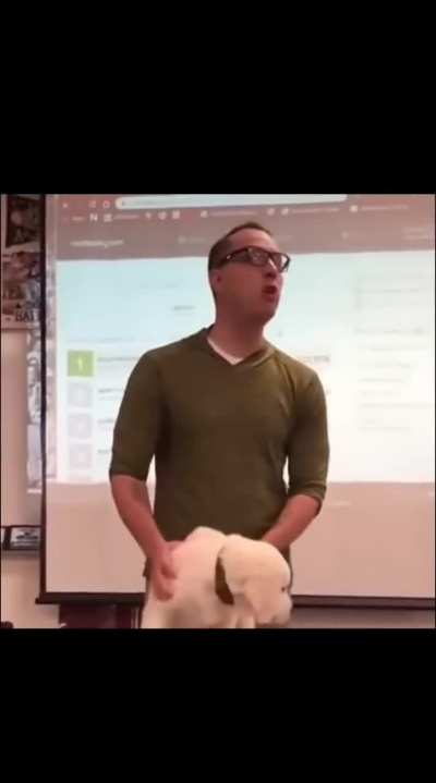 I kill the dog!