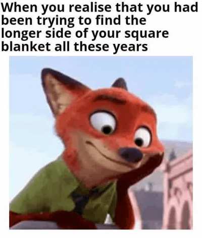 I realised that too