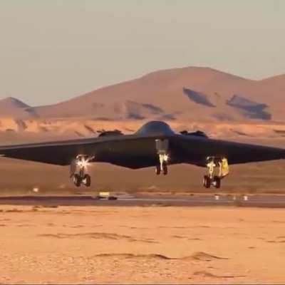 B2 stealth bomber landing (dm me pokemon porn pls I’m getting desperate)
