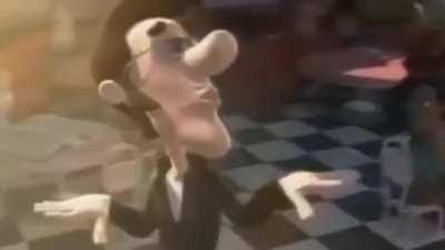 Posting Jimmy Neutron's dad dancing to anime songs everyday: Day 75