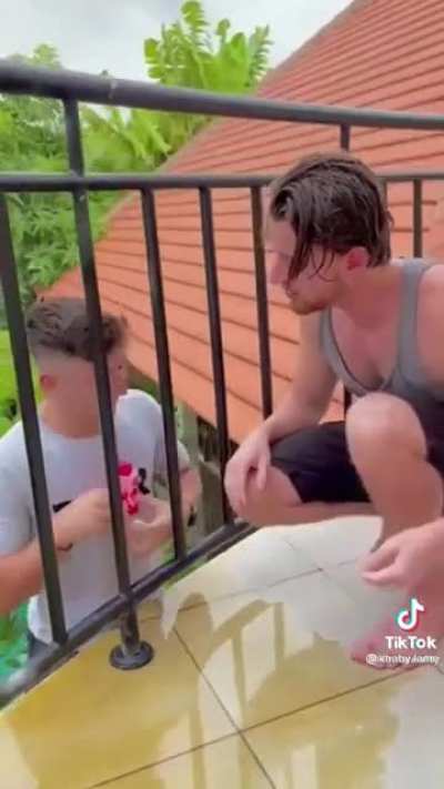 Taken from r/tiktokcringemoment, the fact that the second guy has to do this to a video that is obviously satire is irritating. His stuff’s getting repetitive.