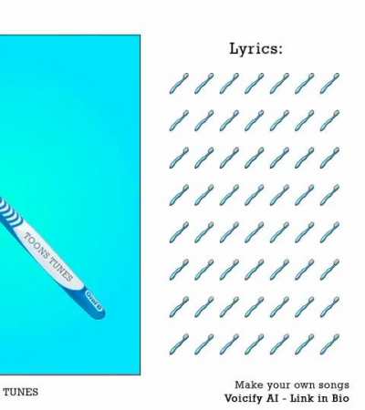Intense toothbrush sound