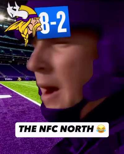 NFC North has 4 more wins than any other conference