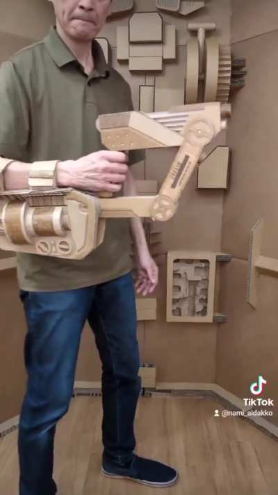 Japenis cardboard art