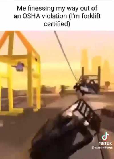 Loser forklift 