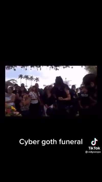 Celebrate me in death as you would in life.