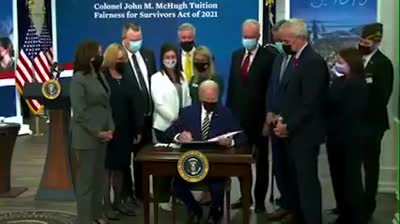 Biden does not read the bill he's about to sign