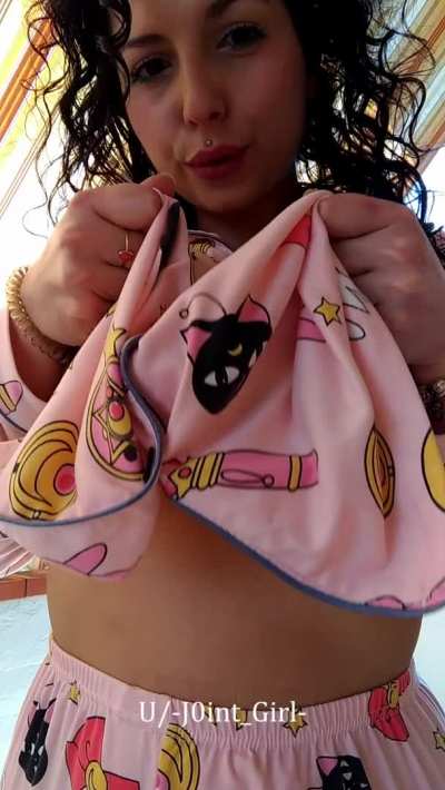 Am I cute in my pajamas or do you prefer what's underneath? (OC)