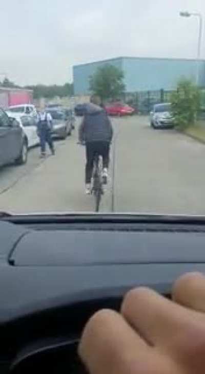 Watch out in front...