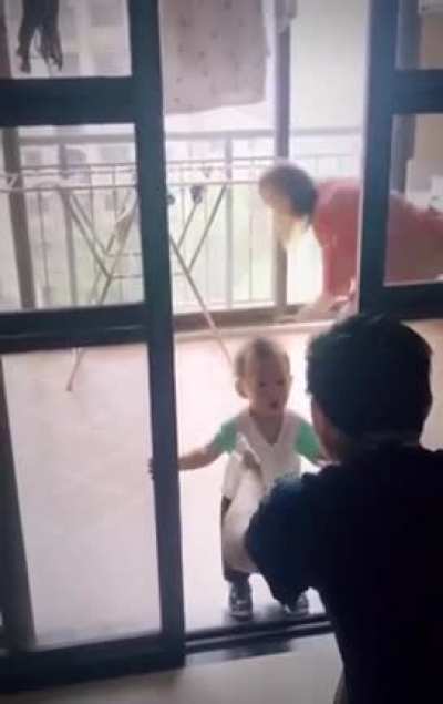 Savage toddler