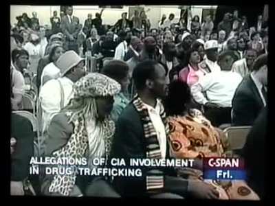 Never forget: In 1996, Mike Ruppert, A former L.A. Police narcotics detective, confirms the CIA involvement of trafficking drugs and destroying Black Communities in the USA.