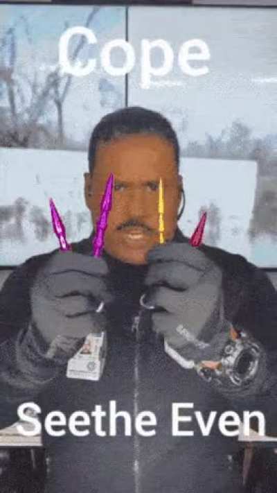 Once I saw it in the video I coudnt control myself.