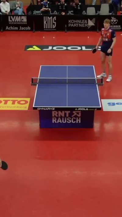 He thought he won the point