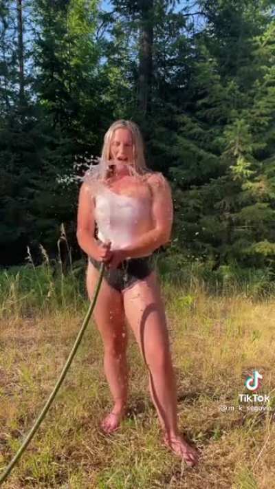 Wet shirt