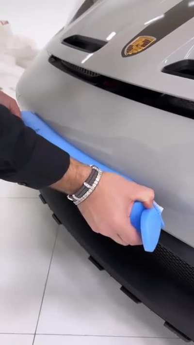 Unwrapping a car