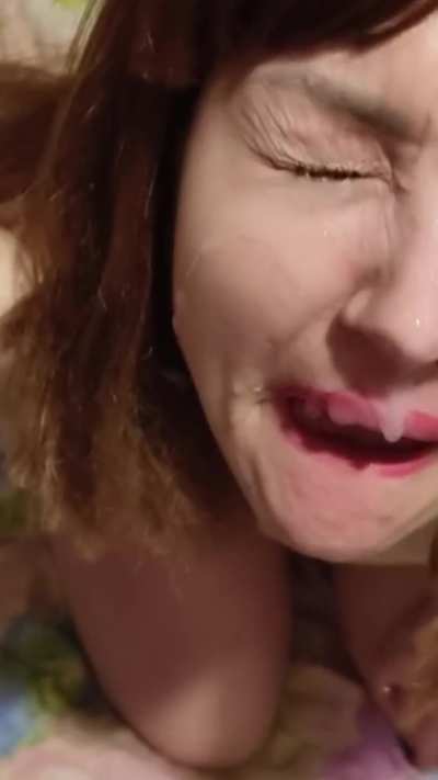 Rundalya played the role of a housewife who got jizzed on her face.