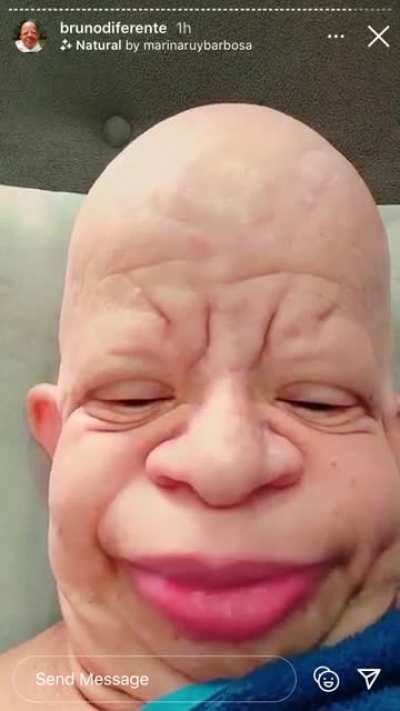 ONB practicing for when he meet Bruce at the fuck a fan contest