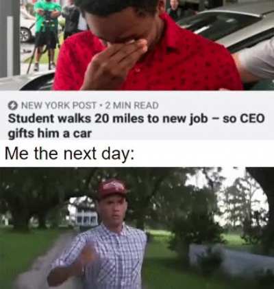 A small price to pay for salvation